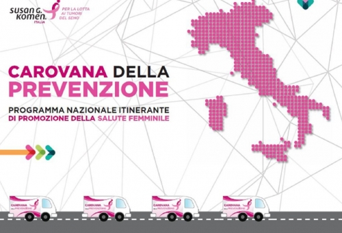 Mater & Komen in piazza per la prevenzione dei tumori femminili